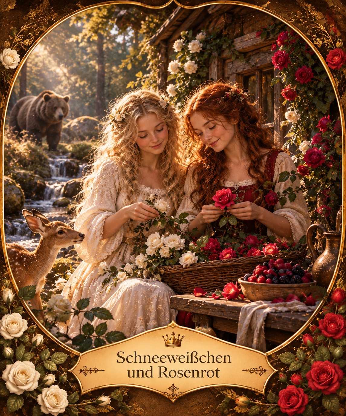 09.01.2027 | 19 Uhr Märchenabend ~ Schneeweißchen und Rosenrot ~