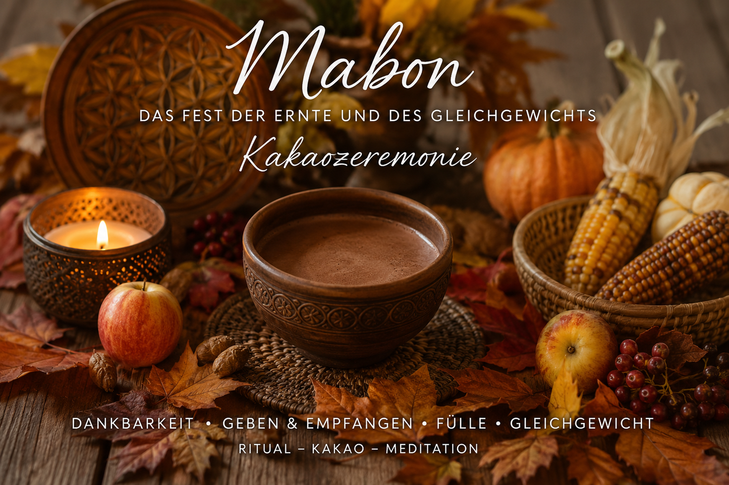 Mabon – Herbsttagundnachtgleiche mit Kakaozeremonie